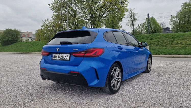 BMW Seria 1 cena 89900 przebieg: 114237, rok produkcji 2021 z Warszawa małe 232